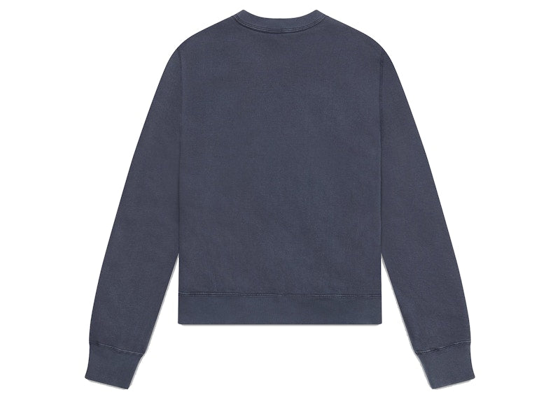OVO Womens Garment Dye Crewneck Odyssey Blue