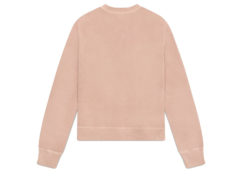 OVO Womens Garment Dye Crewneck Rose