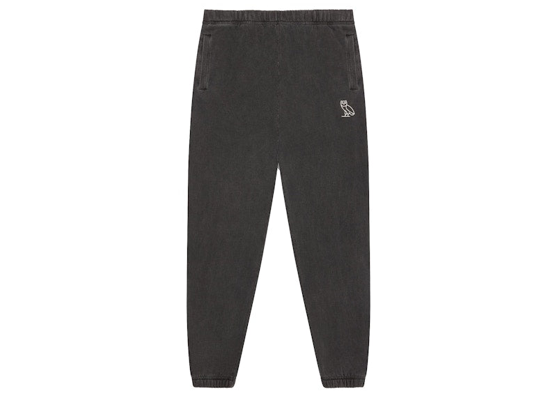 OVO Womens Garment Dye Sweatpant Black
