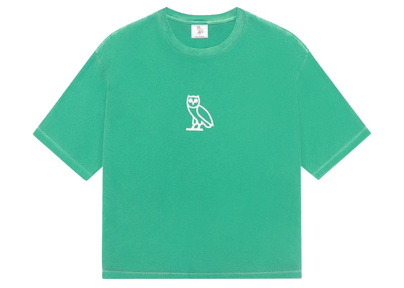 OVO Women's Garment Dye T-shirt (SS22) Green