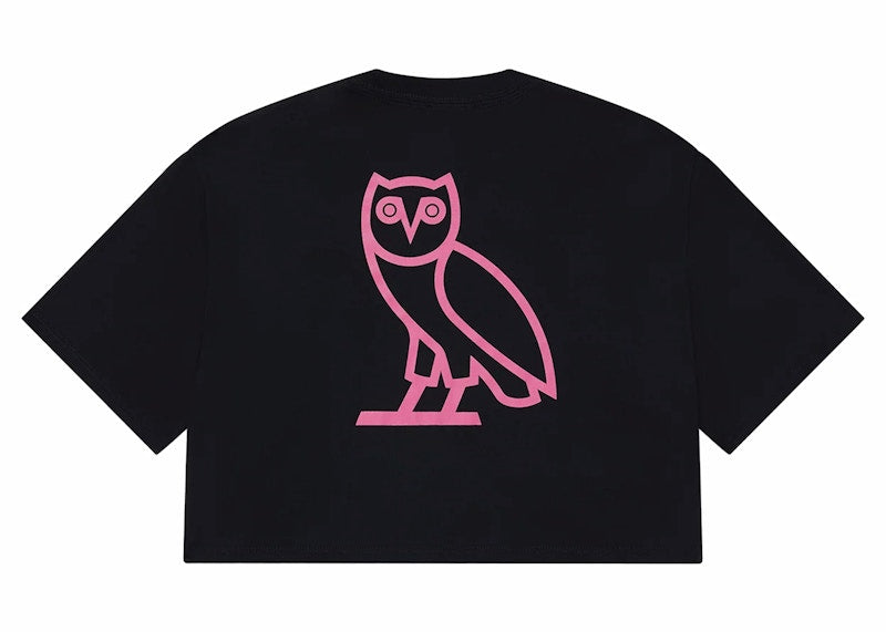 OVO Women's Miss Toronto Cropped T-shirt Black