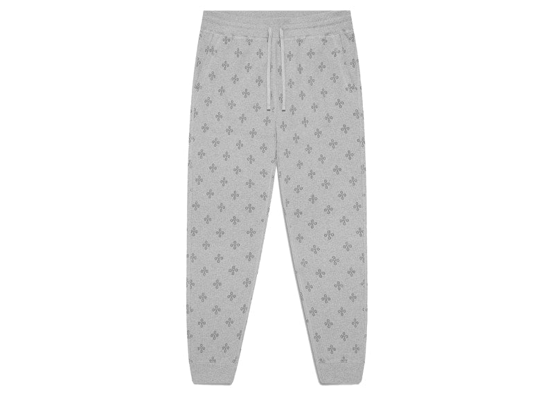 OVO Womens Waffle Lounge Pant Heather Grey