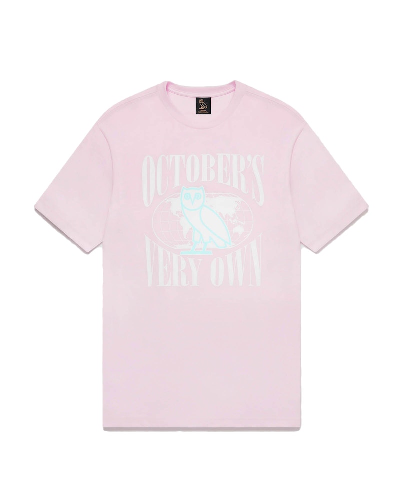 OVO World Tour T-shirt Pale Pink