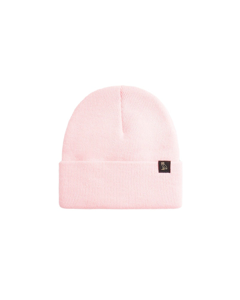 OVO Woven Beanie Pink