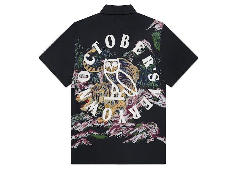 OVO X Avanti Silk Shirt Black