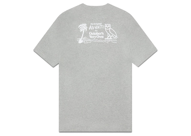 OVO X Avanti T-shirt Heather Grey