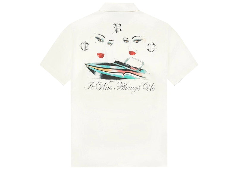 OVO Yacht Club Silk Shirt Cream