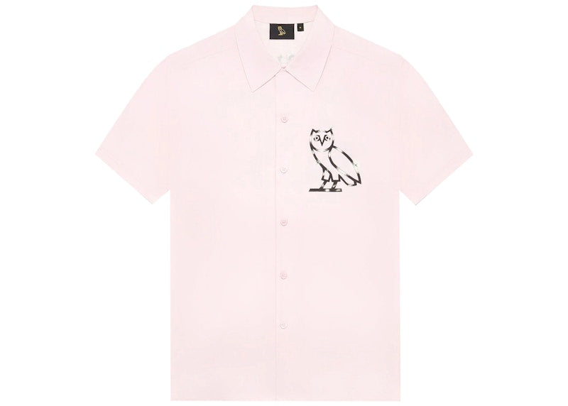 OVO Yacht Club Silk Shirt Pink