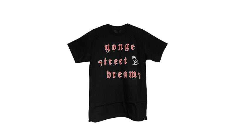 OVO Yonge Street Dreams Toronto Exclusive T-Shirt Black