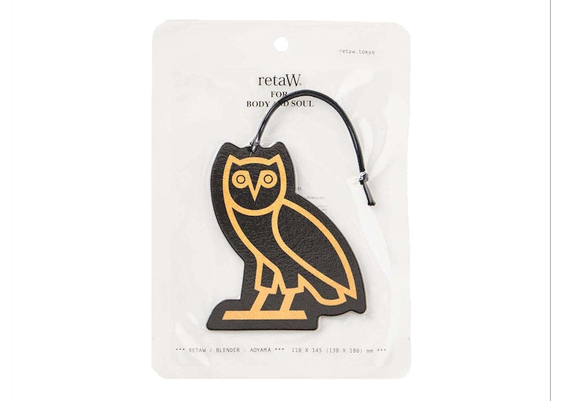 OVO retaW Car Tag Black