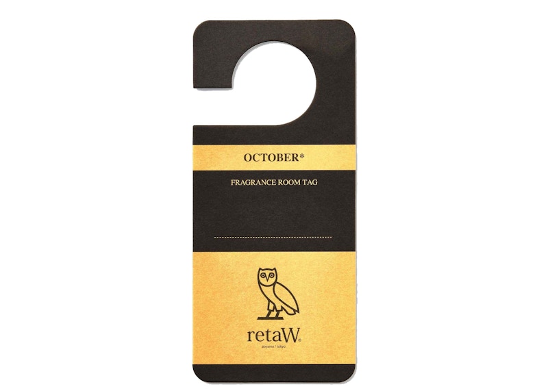 OVO retaW Room Tag Black