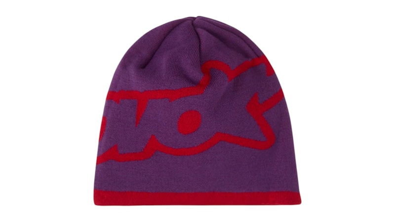 OVO x BAPE-STA Logo Beanie Purple