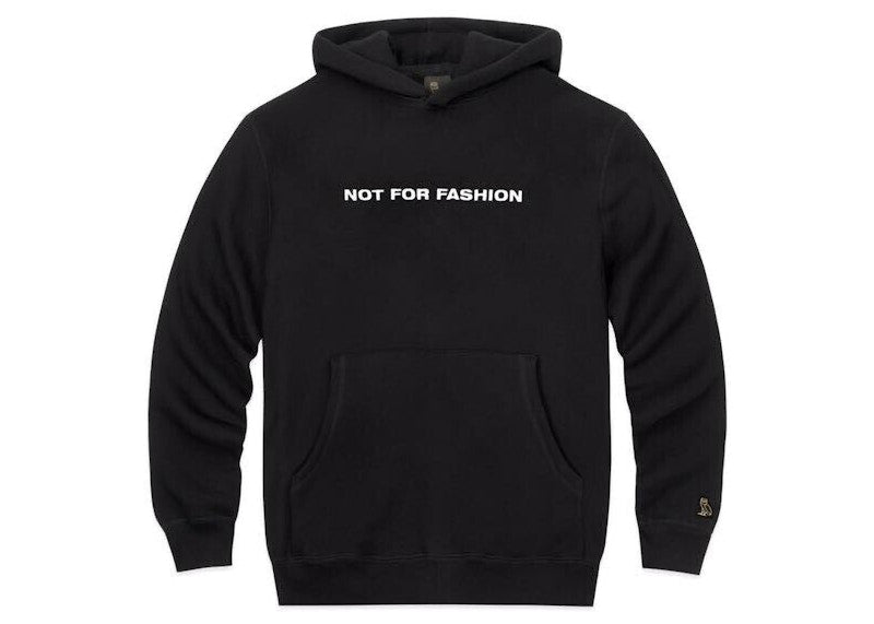 OVO x Baka Not Nice "Not For Fashion" Hoodie Black