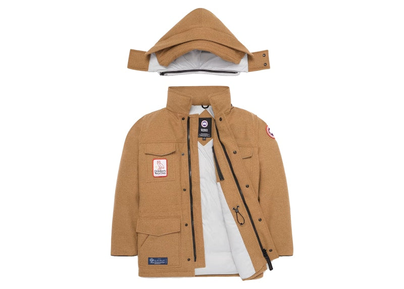 OVO x Canada Goose Banff Parka Camel