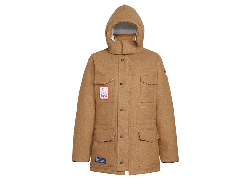 OVO x Canada Goose Banff Parka Camel