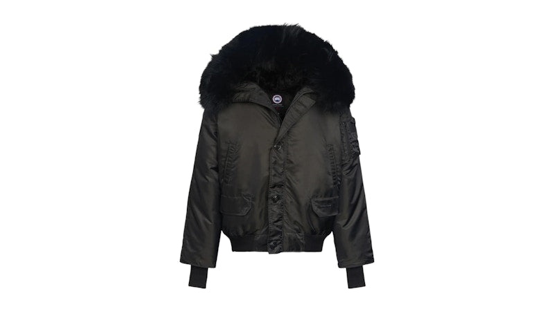 OVO x Canada Goose Coyote Fur Chilliwack Jacket Black