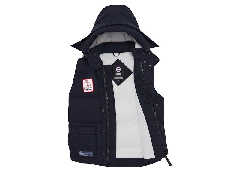 OVO x Canada Goose Freestyle Vest Navy