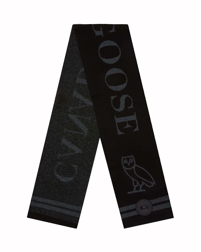 OVO x Canada Goose Reflective Scarf Black