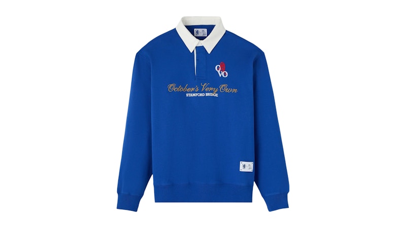 OVO x Chelsea FC Rugby Sweatshirt Blue