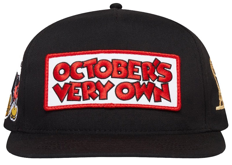 OVO x Disney Classic Mickey Sport Cap Black