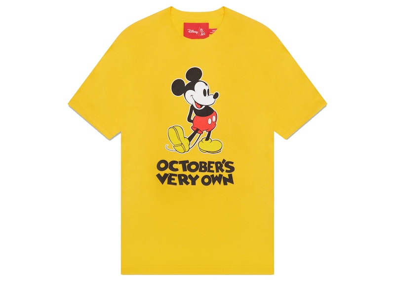 OVO x Disney Classic Mickey T-shirt Yellow