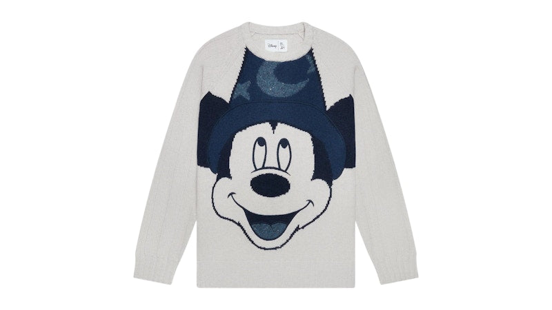 OVO x Disney Mickey Fantasia Intarsia Sweater Heather Grey
