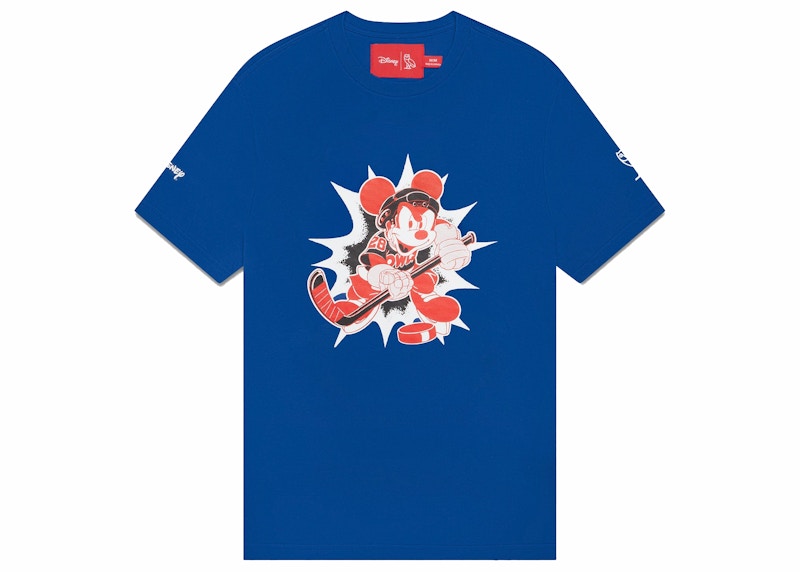 OVO x Disney Mickey "OWLS" T-shirt Royal Blue