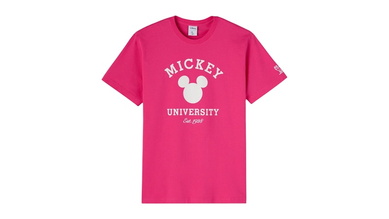 OVO x Disney Valentine's Collegiate T-Shirt Fuchsia