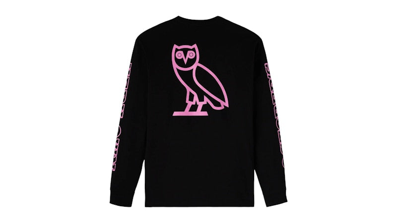 OVO x Disney Valentine's Long-Sleeve T-Shirt Black