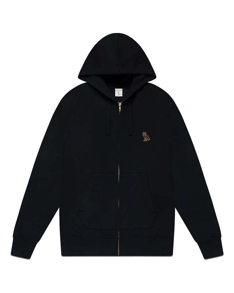 OVO x Essentials Full-Zip Hoodie Black