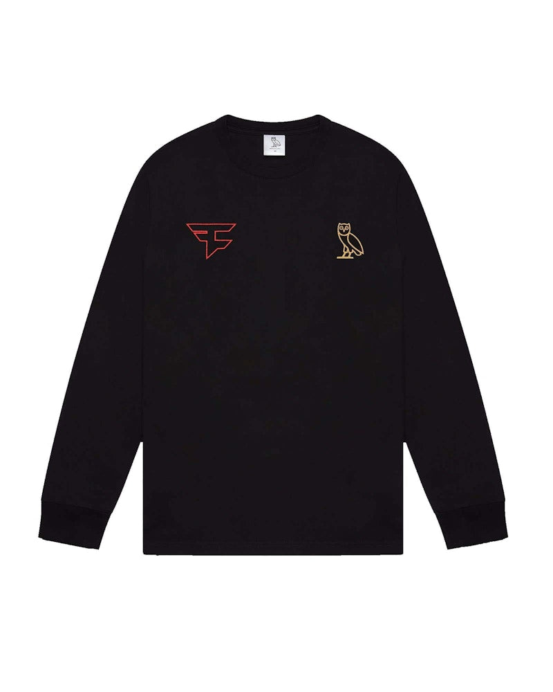 OVO x Faze Clan New Athletes Longsleeve T-Shirt Black
