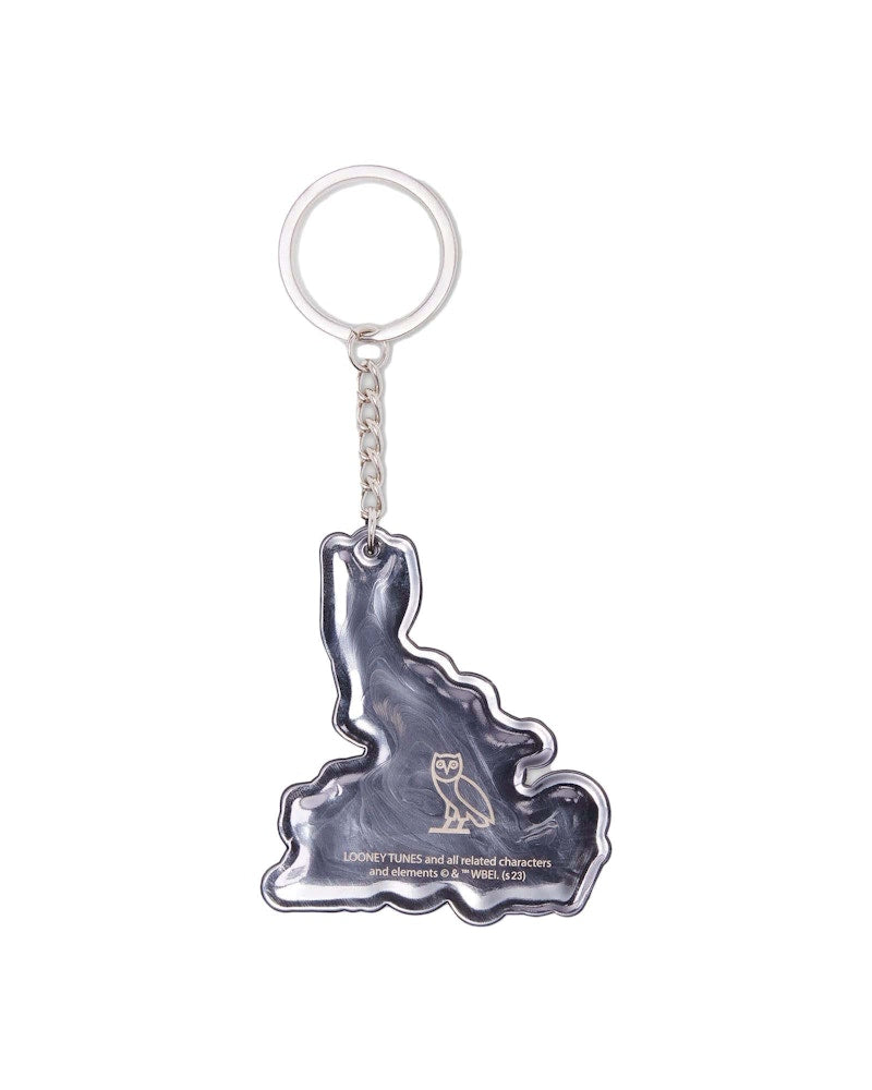 OVO x Looney Tunes Bugs Bunny Keychain Black