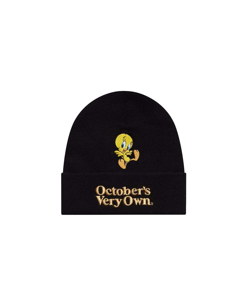 OVO x Looney Tunes Tweety Bird Beanie Black