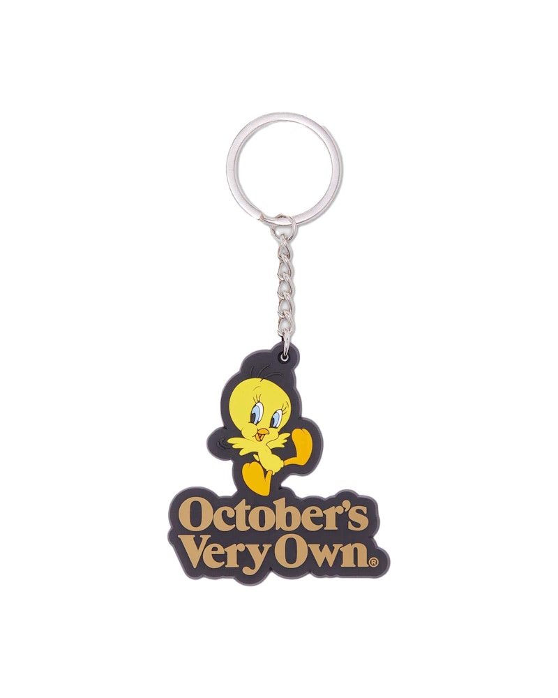 OVO x Looney Tunes Tweety Bird Keychain Black