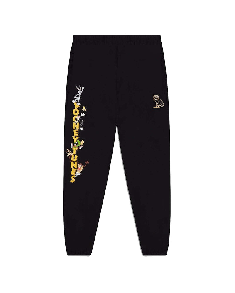 OVO x Looney Tunes Wordmark Sweatpant Black