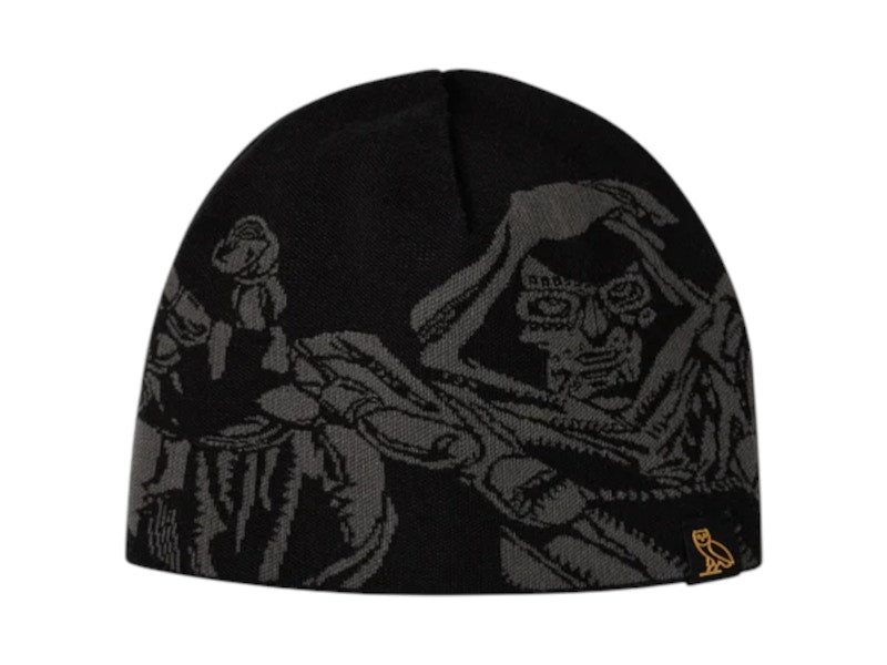 OVO x Marvel Dr Doom Beanie Black
