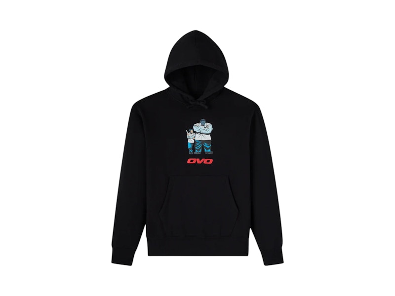 OVO x Marvel Mr Fix It Hoodie Black