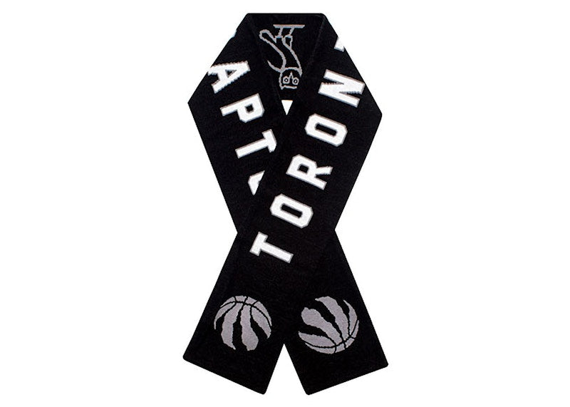 OVO x Mitchell & Ness Raptors Scarf Black