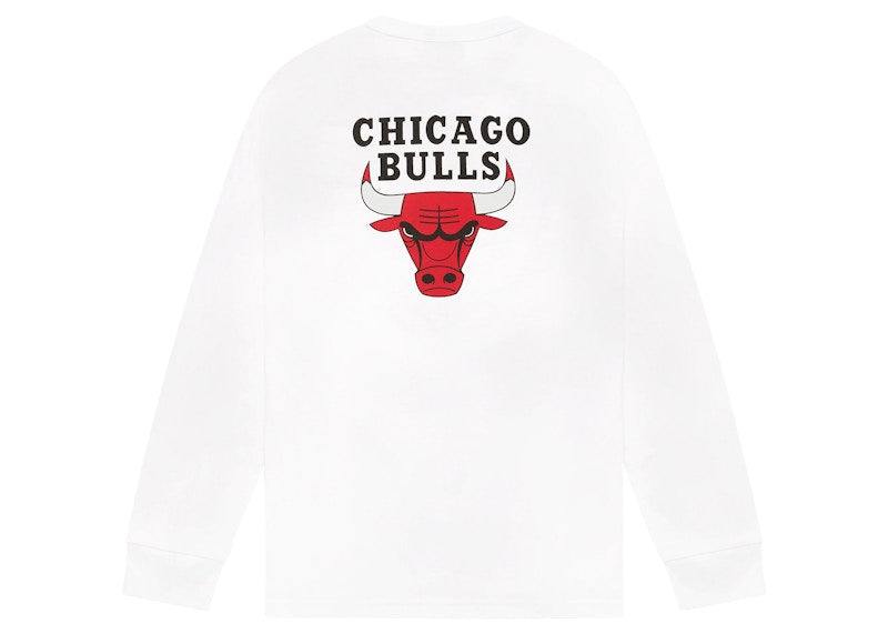 OVO x NBA Bulls L/S T-shirt White