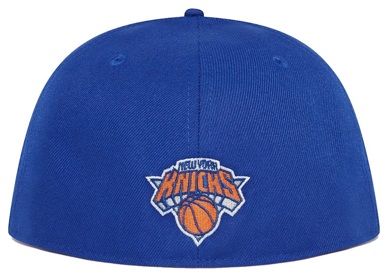 OVO x NBA Knicks New Era 59Fifty Fitted Hat Blue