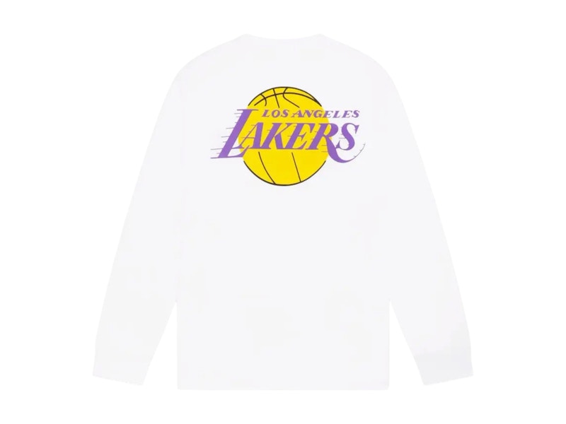 OVO x NBA LA Lakers Longlseeve T-shirt White