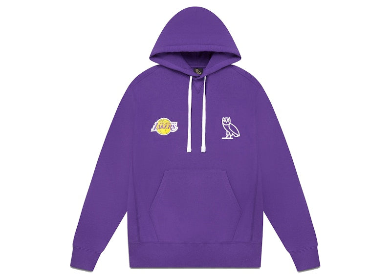 OVO x NBA Lakers Hoodie Purple