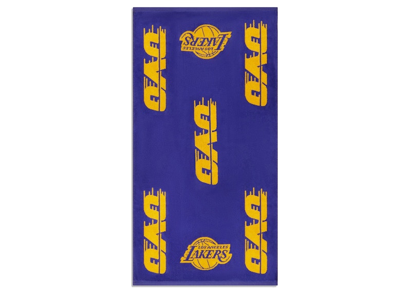 OVO x NBA Lakers Sideline Towel Purple