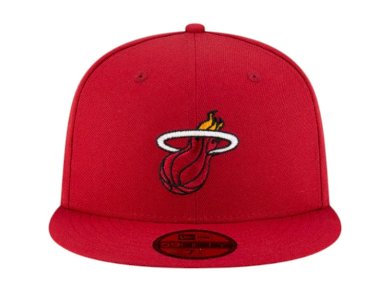 OVO x NBA Miami Heat 59Fifty Fitted Hat Black/Red/White