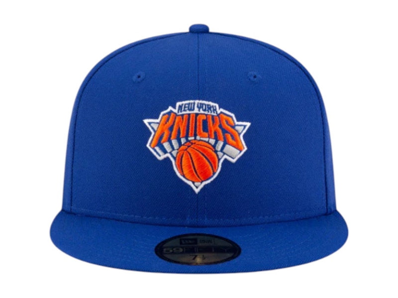 OVO x NBA New York Knicks 59Fifty Fitted Hat Blue/Orange