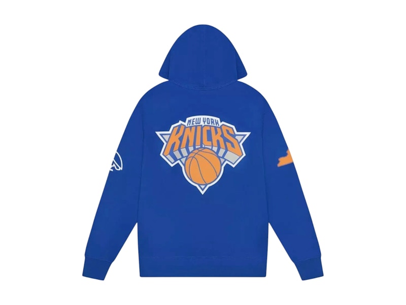 OVO x NBA New York Knicks Hoodie Blue