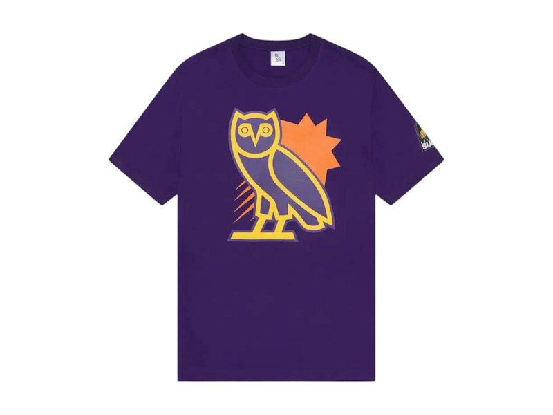 OVO x NBA Phoenix Suns OG Owl T-shirt Purple