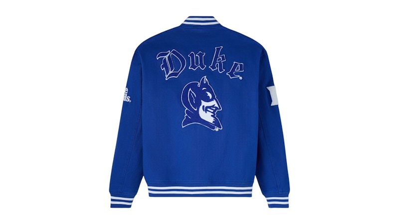 OVO x NCAA Duke Blue Devils Varsity Jacket Blue