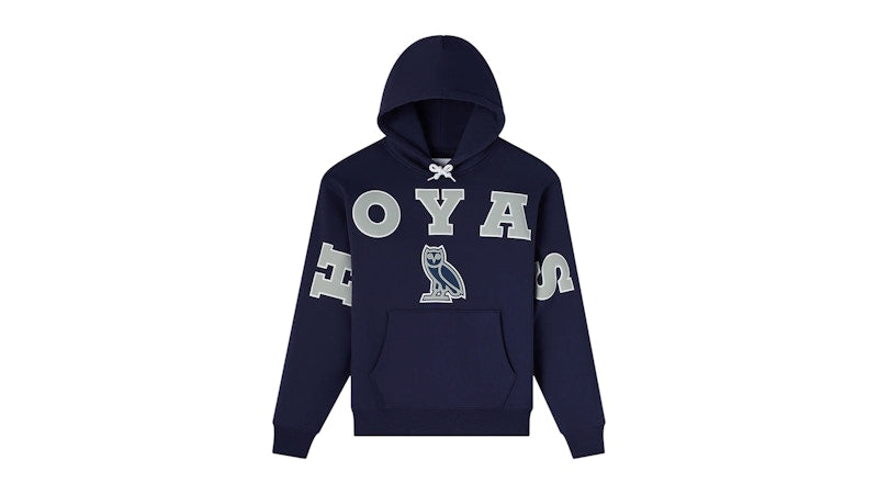 OVO x NCAA Georgetown Hoyas Hoodie Navy
