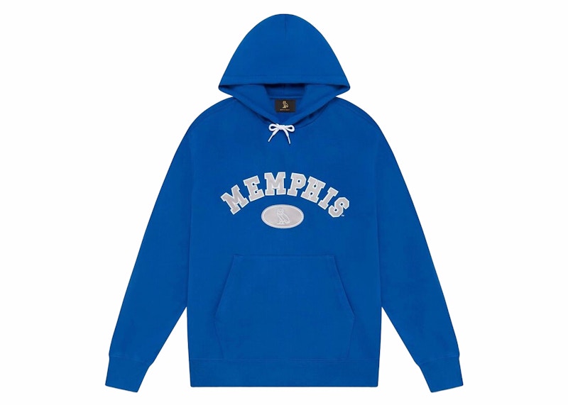 OVO x NCAA Memphis Tigers Hoodie Blue